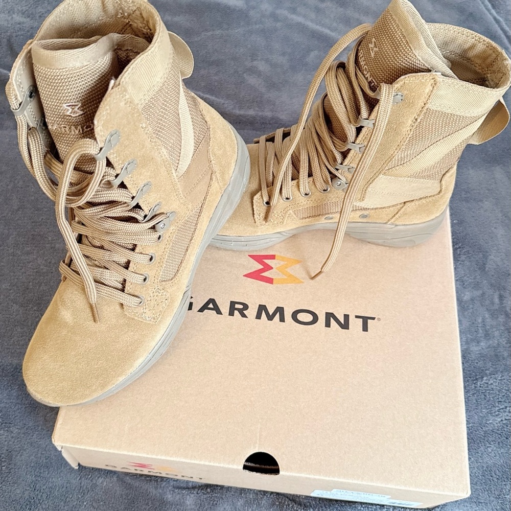 Men's combat Tan Tactical Boots